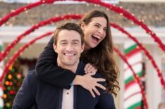 Robert Buckley, Ana Ayora in 'The Christmas House'