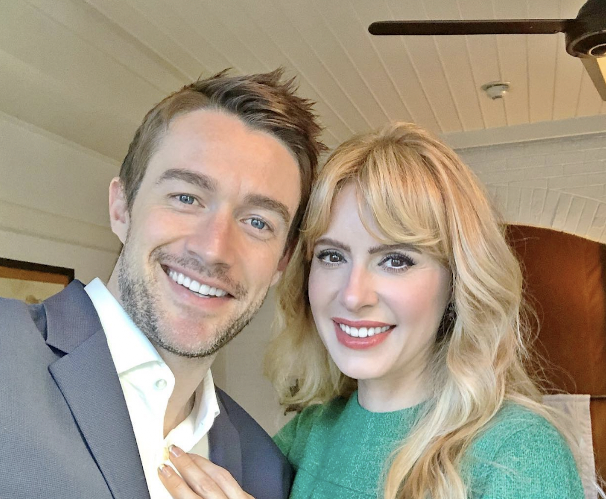 Robert Buckley and wife Jenny Wade