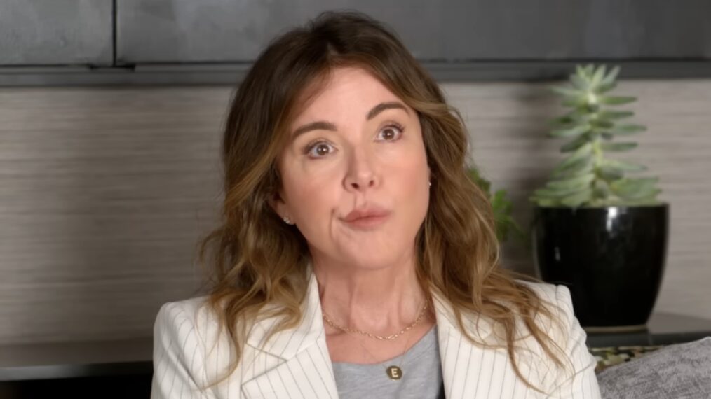 Christa Miller as Liz in 'Shrinking' Season 2