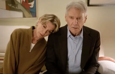 Wendie Malick and Harrison Ford in 'Shrinking' Season 2