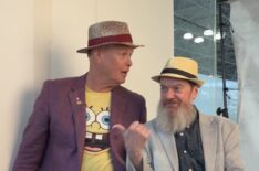 Bill Fagerbakke and Rodger Bumpass at NYCC 2024