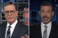 See How Colbert & Kimmel Reacted to That Walz-Vance Debate (VIDEOS)