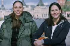 Diana Taurasi and Sue Bird screenshot from 'Sue and Dee' Docuseries on YouTube