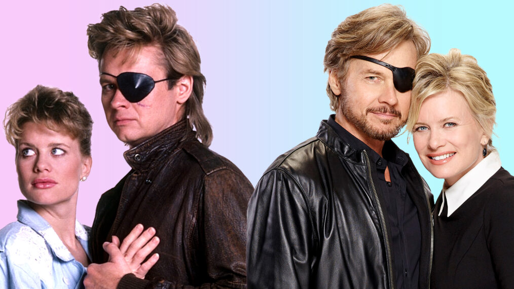 Mary Beth Evans and Stephen Nichols as Kayla and Steve on 'Days of Our Lives'