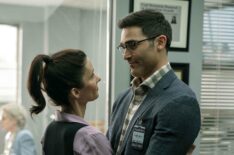 Elizabeth Tulloch as Lois Lane and Tyler Hoechlin as Clark Kent in 'Superman & Lois' Season 4 Episode 1 - 'The End & the Beginning'