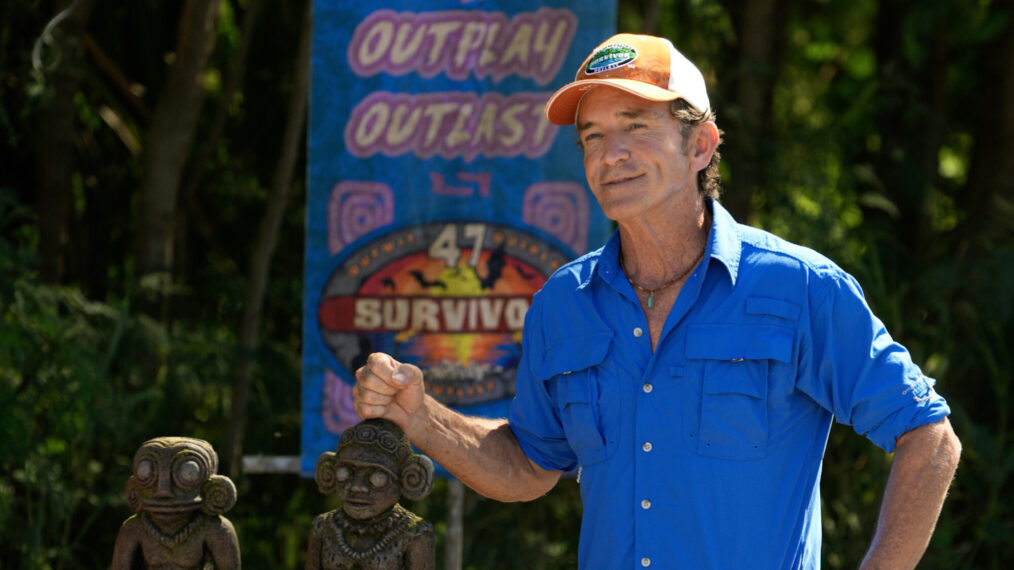 Jeff Probst in 'Survivor' Season 47 Episode 4 - 'Is That Blood in Your Hair'