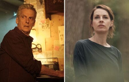 Peter Capaldi as Gideon and Jessica Raine as Lucy — 'The Devil's Hour' Season 2