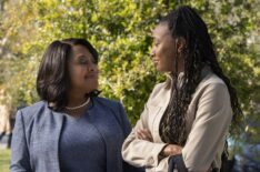 Sherri Shepherd and Alyah Chanelle Scott in 'The Sex Lives of College Girls' Season 3