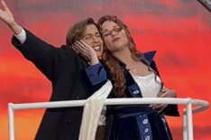 Hoda Kotb and Jenna Bush-Hager as Jack and Rose from 'Titanic' for Halloween 2024 on 'Today'