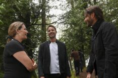 Director Aprill Winney, Justin Hartley, and Jensen Ackles — Behind the Scenes of 'Tracker' Season 2 Episode 2 'Ontological Shock'