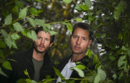 Justin Hartley as Colter Shaw and Jensen Ackles as Russell Shaw — 'Tracker' Season 2 Episode 2 