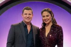 Nick Lachey, Vanessa Lachey during the 'Love Is Blind' Season 7 reunion