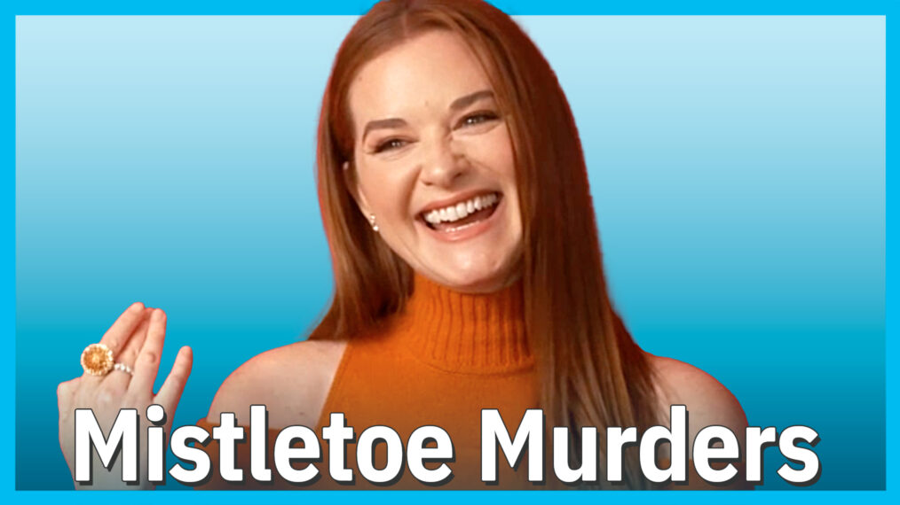 Sarah Drew Talks New Hallmark+ Series ‘Mistletoe Murders’ (VIDEO)