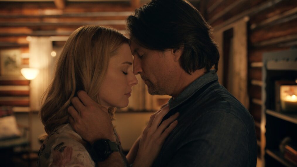 Alexandra Breckenridge as Mel Monroe, Martin Henderson as Jack Sheridan in 'Virgin River' Season 6