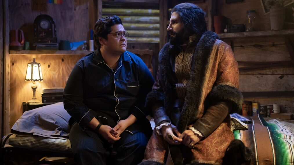 Harvey Guillen and Kayvan Novak for 'What We Do in the Shadows' Season 6