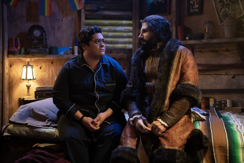 Harvey Guillen and Kayvan Novak for 'What We Do in the Shadows' Season 6