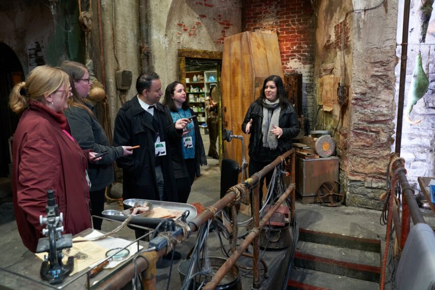 Shayne Fox tours reporters around the 'What We Do in the Shadows' Season 6 set