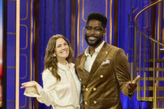 First Look at the New 'Hollywood Squares' With Drew Barrymore & Nate Burleson