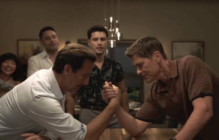 Rafael Silva as Carlos, Henry Ian Cusick as Enzo, Ronen Rubinstein as T.K. and Rob Lowe as Owen — '9-1-1: Lone Star' Season 5 Episode 7 