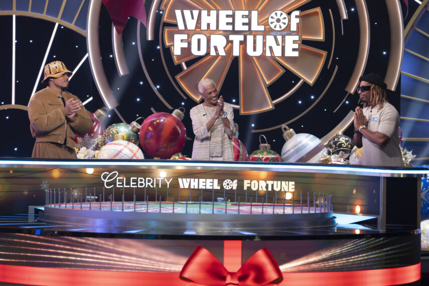 CELEBRITY WHEEL OF FORTUNE - Ã’Chance the Rapper, Dionne Warwick, and Lil JonÃ“ - Celebrity contestants spin to win for charity on this special holiday episode with Chance the Rapper (SocialWorks), Dionne Warwick (North Jersey Community Research Initiative) and Lil Jon (Open Paths Counseling Center). Pat Sajak and Vanna White host. (Disney/Eric McCandless) CHANCE THE RAPPER, DIONNE WARWICK, LIL JON