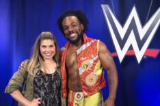 Danielle Fishel Karp and Xavier Woods