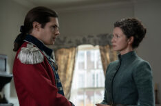 David Berry and Caitriona Balfe in Outlander