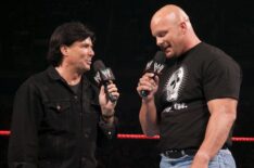 Eric Bischoff and Steve Austin