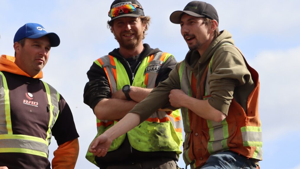 Mitch Blaschke, Tyson Lee and Parker Schnabel of Gold Rush in conversation