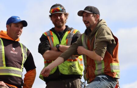 Mitch Blaschke, Tyson Lee and Parker Schnabel of Gold Rush in conversation