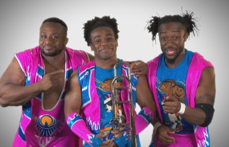 Big E, Xavier Woods, and Kofi Kingston of New Day