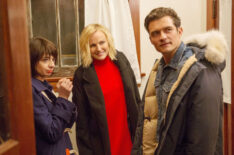 Kate Micucci, Malin Akerman, and Orlando Bloom in Easy - 'Utopia'