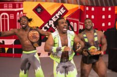 Kofi Kingston, Xavier Woods, and Big E - The New Day