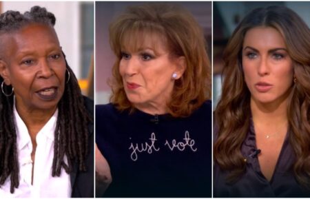 Whoopi Goldberg, Joy Behar, and Alyssa Farah Griffin on The View