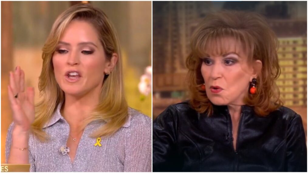 Sara Haines and Joy Behar on The View