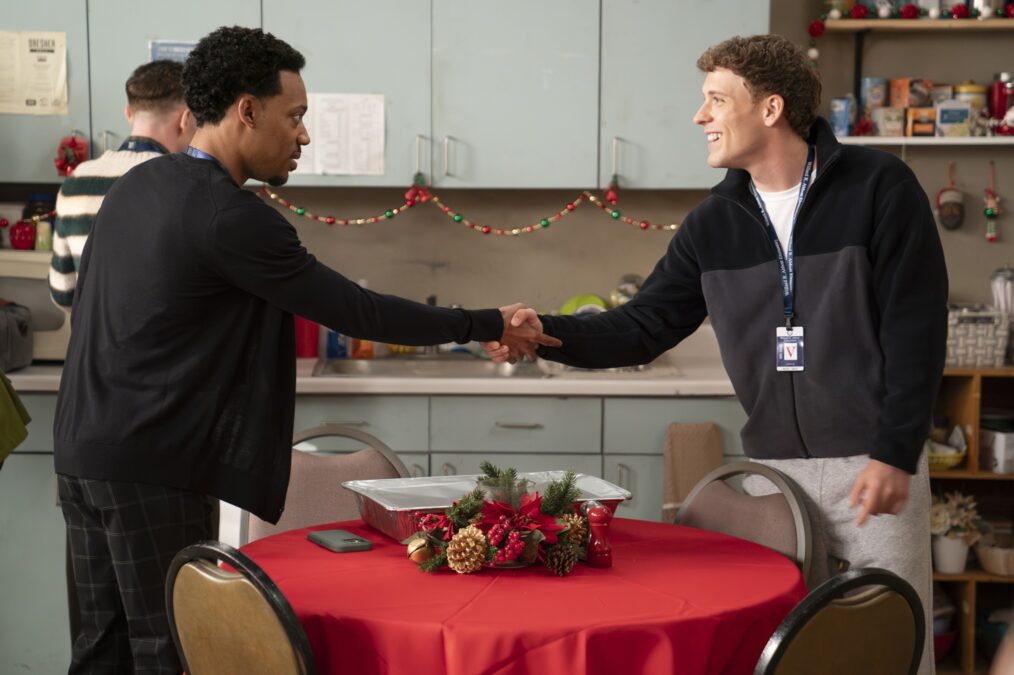 Tyler James Williams and Tyler Perez in 'Abbott Elementary' Season 4 - 'Winter Show'