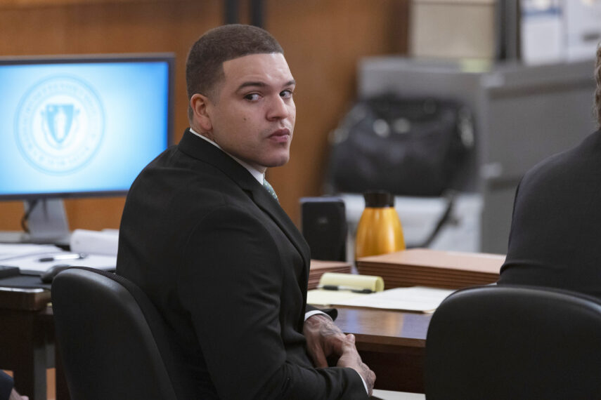 Josh Rivera as Aaron Hernandez in 'American Sports Story' Season 1 Episode 9 - 'What's Left Behind'