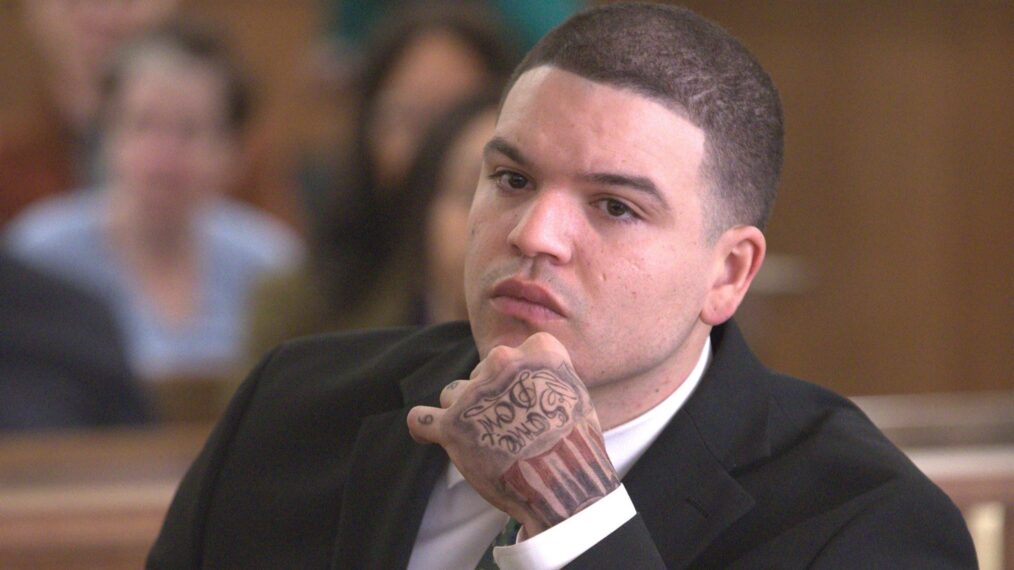 Josh Rivera as Aaron Hernandez in 'American Sports Story'