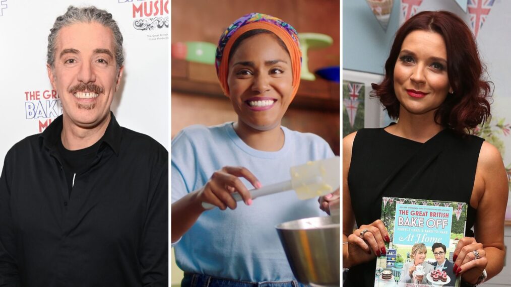 Giuseppe Dell'Anno, Nadiya Hussain and Candice Brown