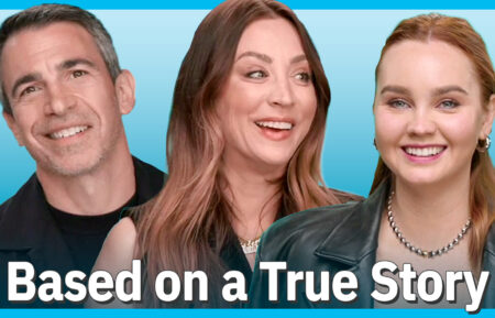 Chris Messina, Kaley Cuoco, and Liana Liberato for 'Based on a True Story' Season 2