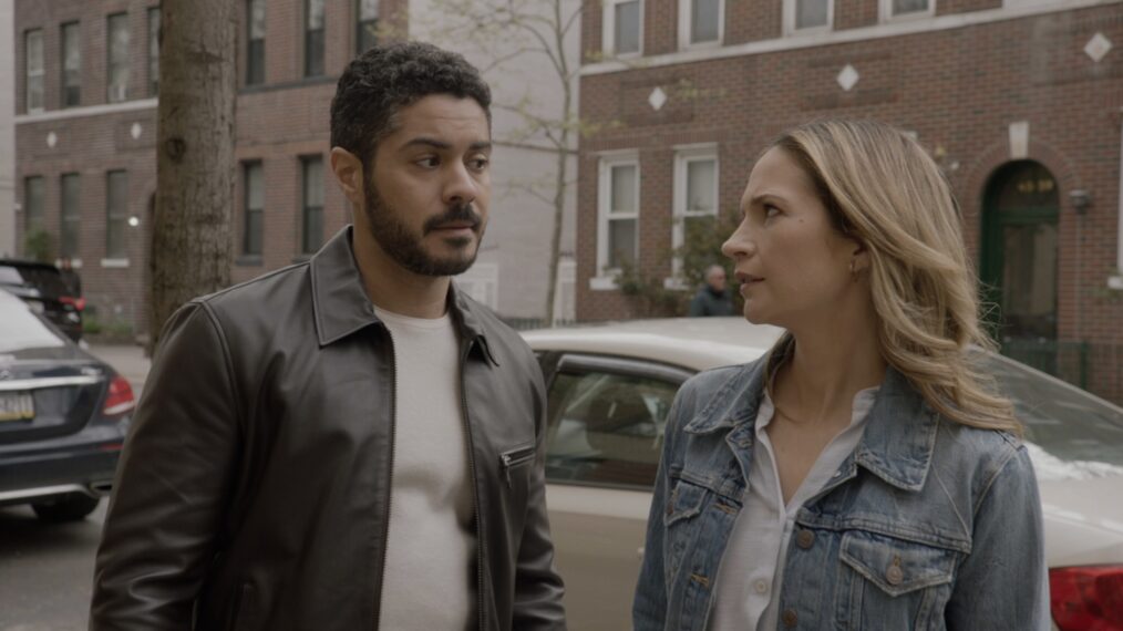 Ian Quinlan as Luis Badillo and Vanessa Ray as Officer Eddie Janko — 'Blue Bloods' Season 14 Episode 13 "Bad to Worse"