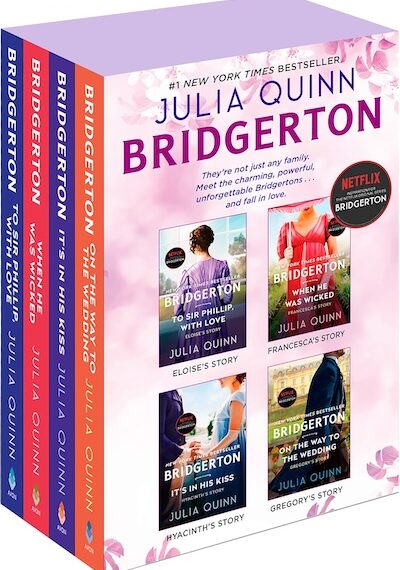 Bridgerton Books 5-8 box set