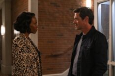 Tamberla Perry as Dr. Carol Pierce, Brendan Hines as Dr. Simon Gadson — 'Brilliant Minds' Season 1 Episode 7 'The Man From Grozny'