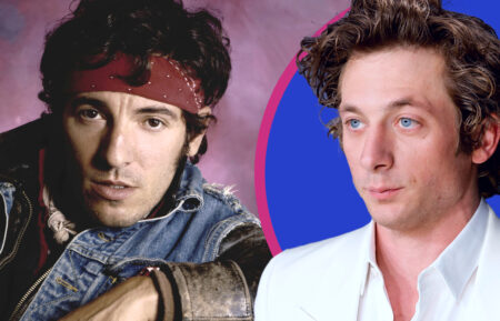 Bruce Springsteen and Jeremy Allen White