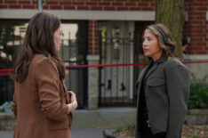 Marina Squerciati as Kim Burgess, Elizabeth Rodriguez as Detective Suarez — 'Chicago P.D.' Season 12 Episode 6 'Pawns'