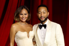 Chrissy Teigen and John Legend attend The Fourth Annual Academy Museum Gala at Academy Museum of Motion Pictures on October 19, 2024 in Los Angeles, California.