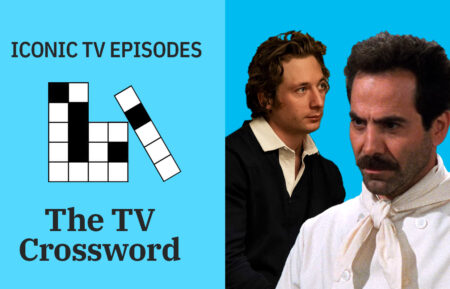 Iconic TV Episodes Crossword Header