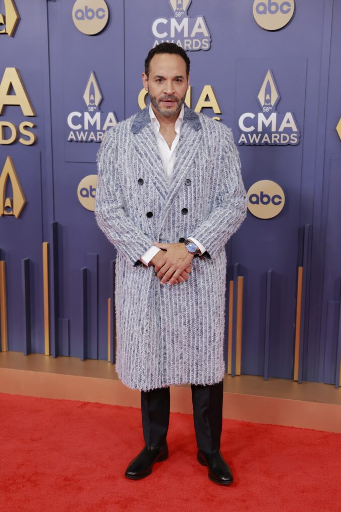 Daniel Sunjata attends The 58th Annual CMA Awards at Music City Center on November 20, 2024 in Nashville, Tennessee.