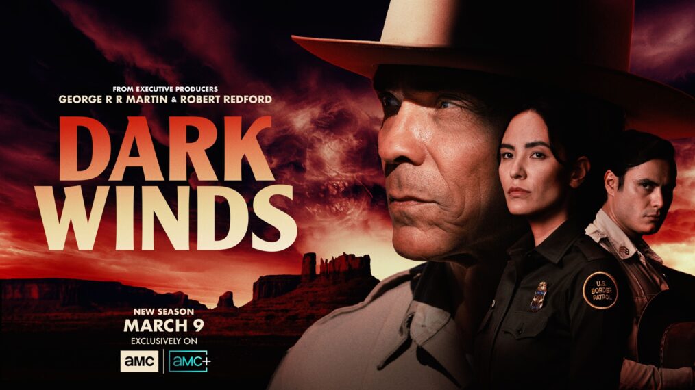 Zahn McClarnon, Jessica Matten, and Kiowa Gordon for 'Dark Winds' Season 4 