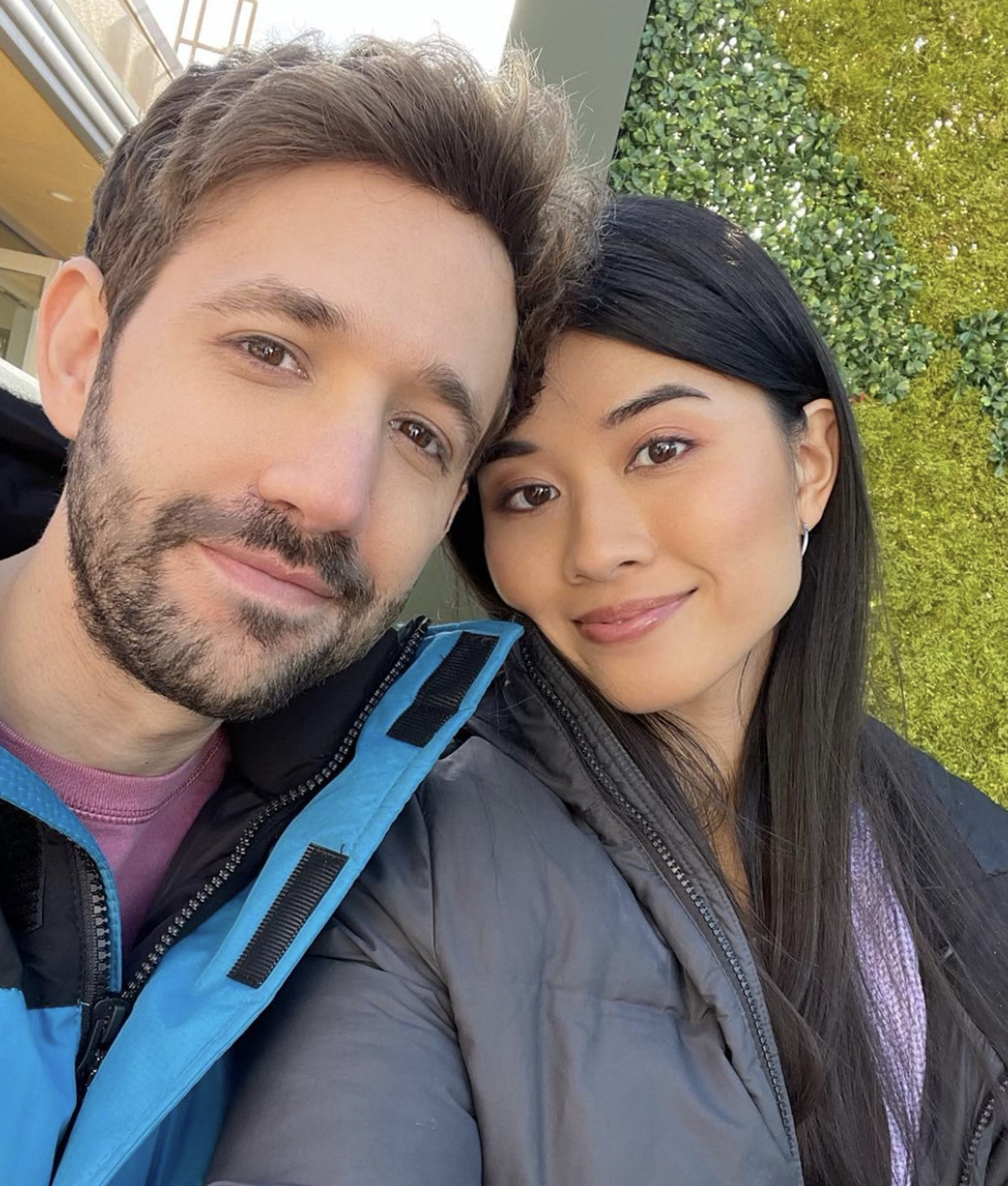 David Lautman and Megan Li Wang together