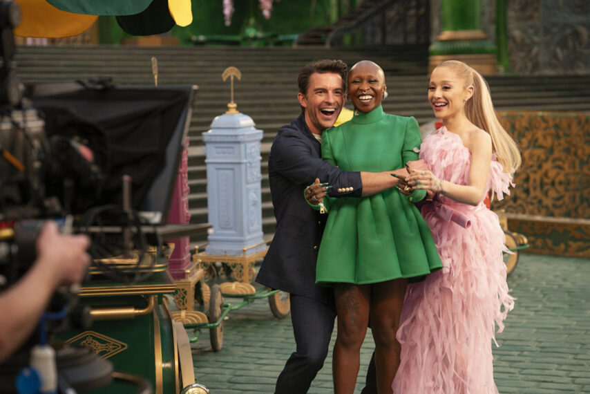 Jonathan Bailey, Cynthia Erivo, and Ariana Grande in NBC's 'Defying Gravity: The Curtain Rises on Wicked - Season 2024'